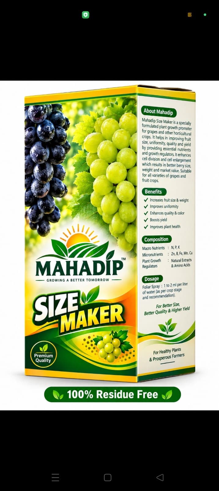 Mahadip Size Maker